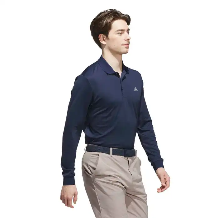 Adidas Ultimate365 Cold.Rdy Long Sleeve Polo - Image 3