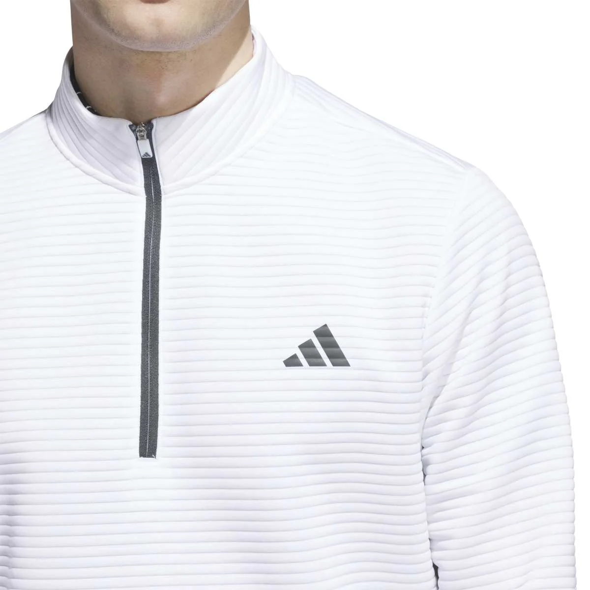 Adidas Ultimate365 DWR Textured 1/4 Zip Pullover - Image 9
