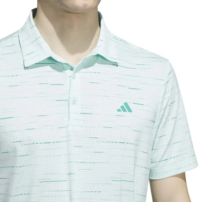 Adidas Ultimate365 Mesh Glimmer Print Polo - Image 16