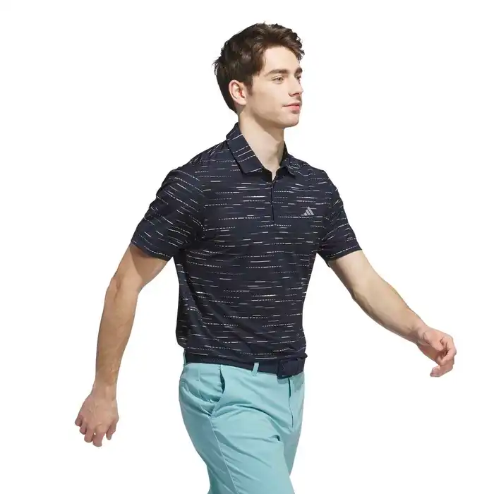 Adidas Ultimate365 Mesh Glimmer Print Polo - Image 20