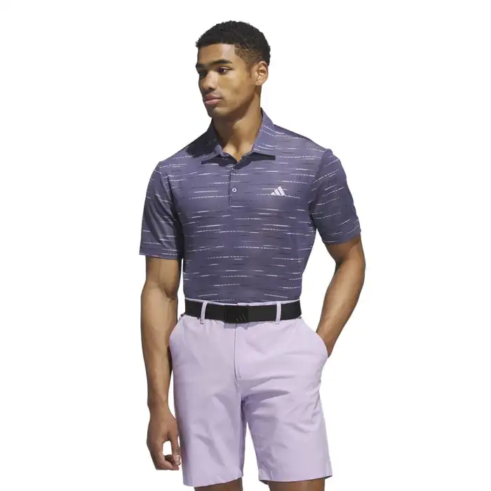 Adidas Ultimate365 Mesh Glimmer Print Polo - Image 25