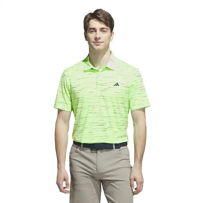 Adidas Ultimate365 Mesh Glimmer Print Polo - Image 7