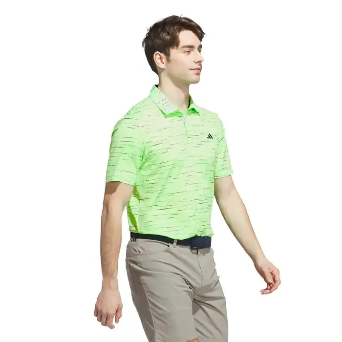 Adidas Ultimate365 Mesh Glimmer Print Polo - Image 9