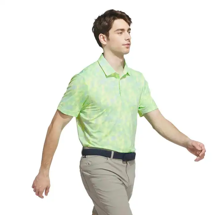 Adidas Ultimate365 Textured Print Polo - Image 3
