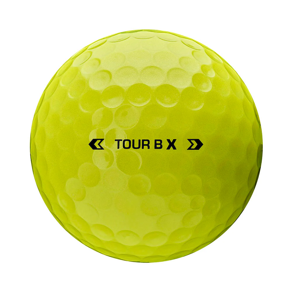 Bridgestone 2024 Tour B X Golf Balls 12pk - Yellow - Image 4