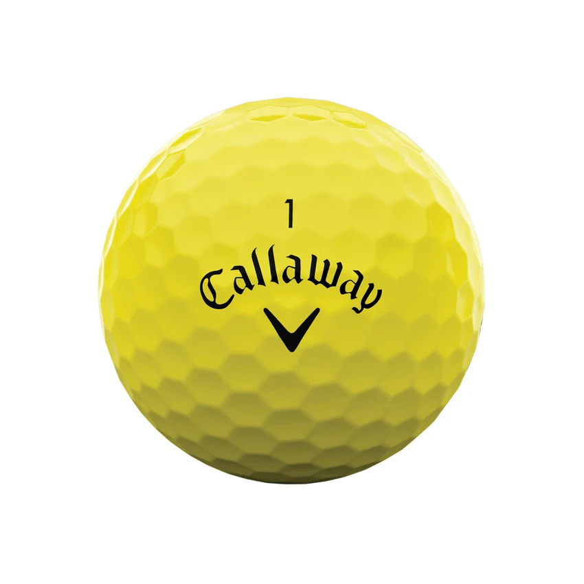 Callaway 2023 Warbird Golf Balls 12pk - Yellow - Image 3