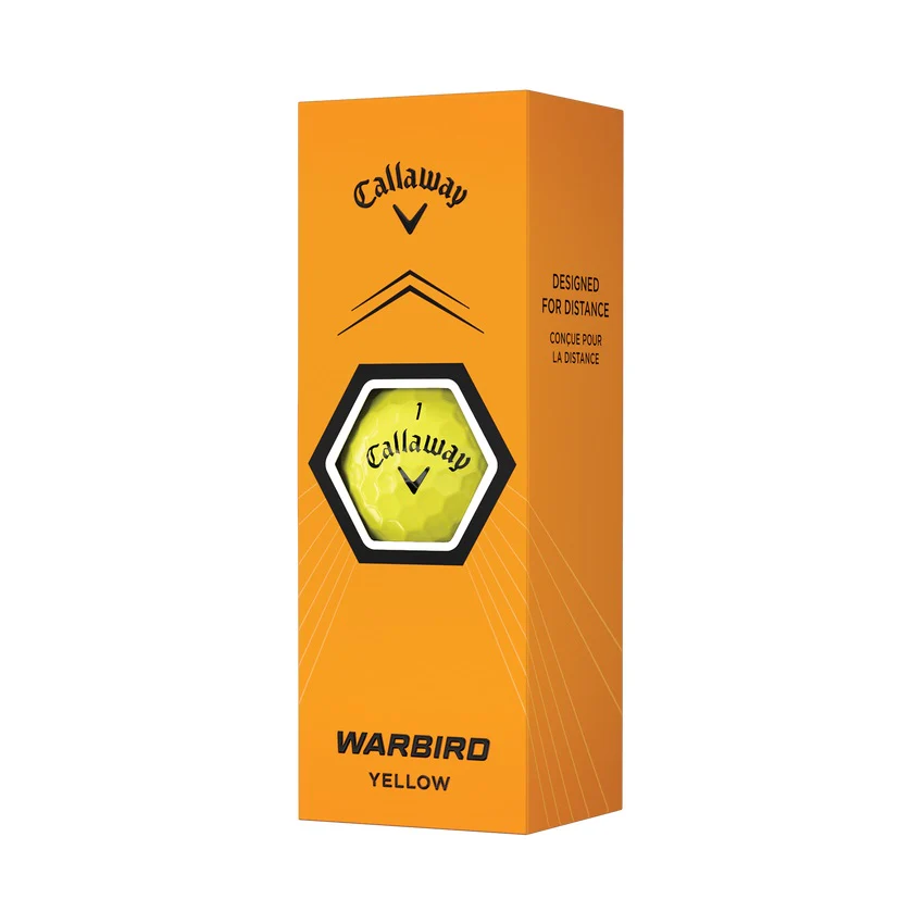 Callaway 2023 Warbird Golf Balls 12pk - Yellow - Image 4