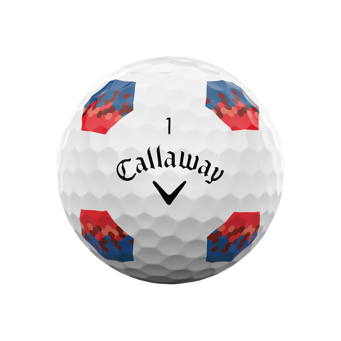 Callaway 2024 Chrome Soft Trutrack 12pk - Blue/Red - Image 3