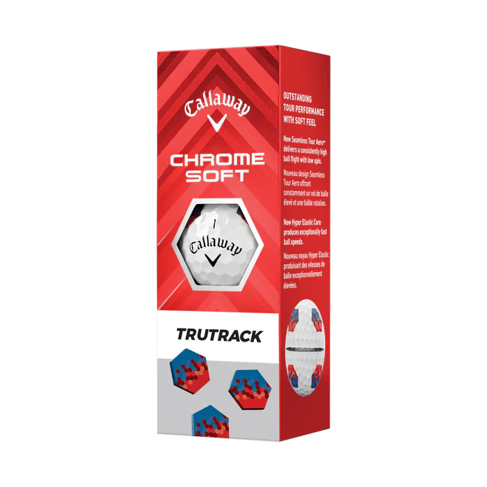 Callaway 2024 Chrome Soft Trutrack 12pk - Blue/Red - Image 4