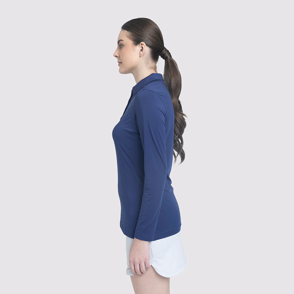 Callaway Ellerston Long Sleeve Ladies Polo - Image 6