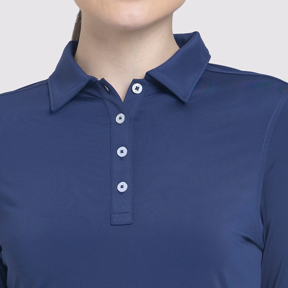 Callaway Ellerston Long Sleeve Ladies Polo - Image 7