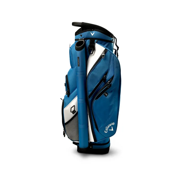 Callaway 2025 Forrester Cart Bag - Snorkel Blue/White - Image 2