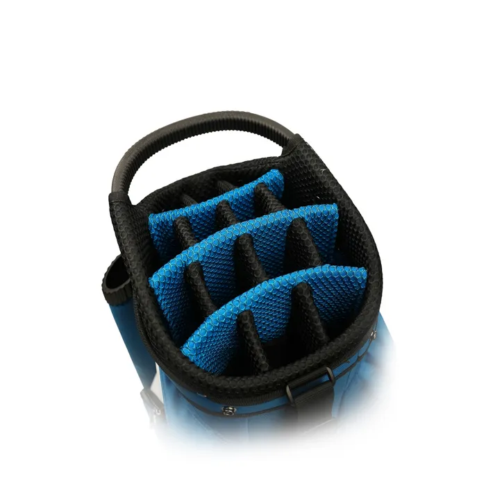 Callaway 2025 Forrester Cart Bag - Snorkel Blue/White - Image 3