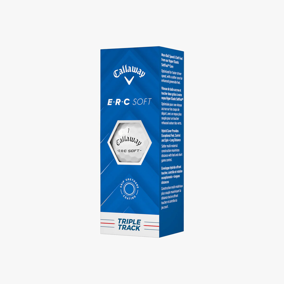 Callaway 2025 ERC Soft Triple Track Golf Balls 12pk - White - Image 5