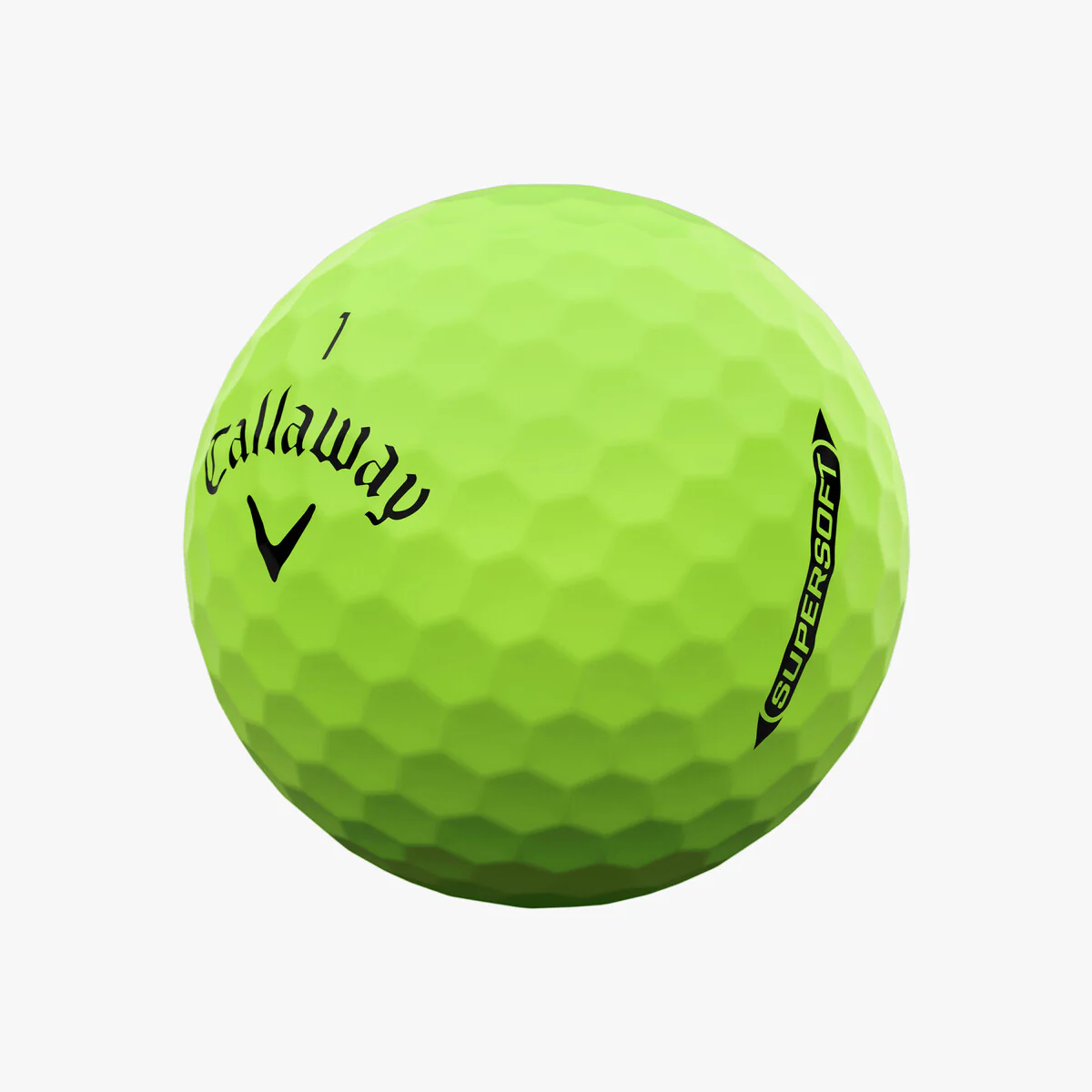 Callaway 2025 Supersoft Golf Balls 12pk - Green - Image 2