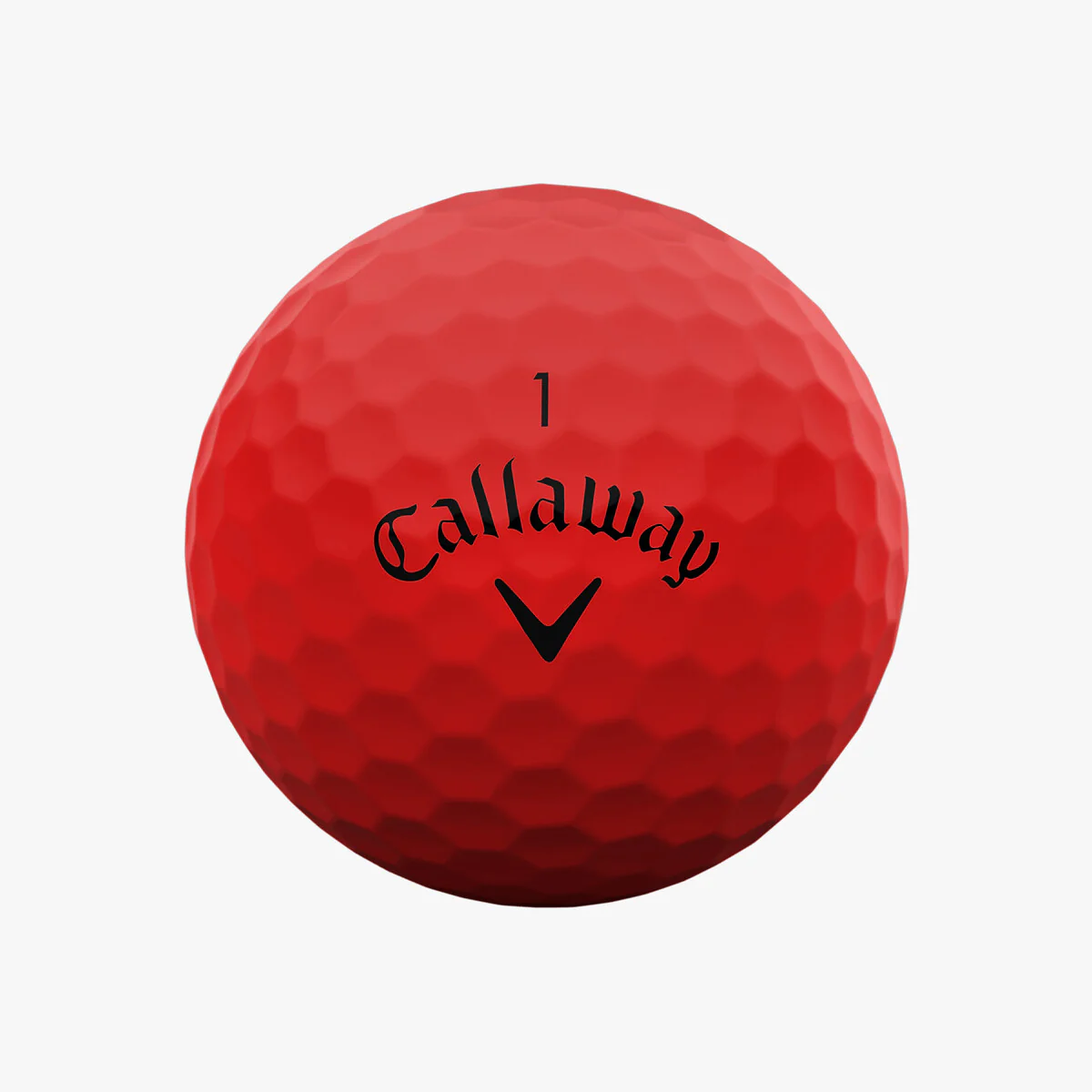 Callaway 2025 Supersoft Golf Balls 12pk - Red - Image 3