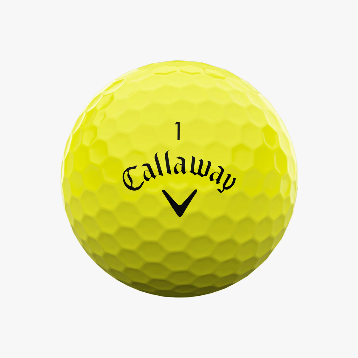 Callaway 2025 Supersoft Golf Balls 12pk - Yellow - Image 3