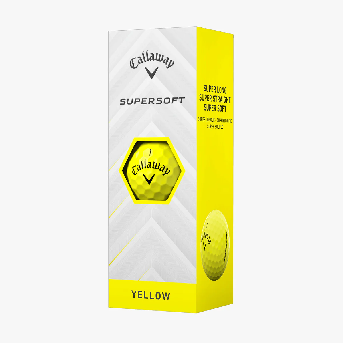 Callaway 2025 Supersoft Golf Balls 12pk - Yellow - Image 4