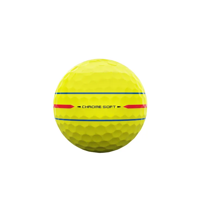 Callaway 2026 Chrome Soft 360 Triple Track Golf Balls 12pk - Yellow - Image 2