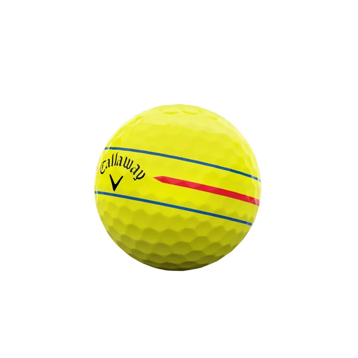 Callaway 2026 Chrome Soft 360 Triple Track Golf Balls 12pk - Yellow - Image 4