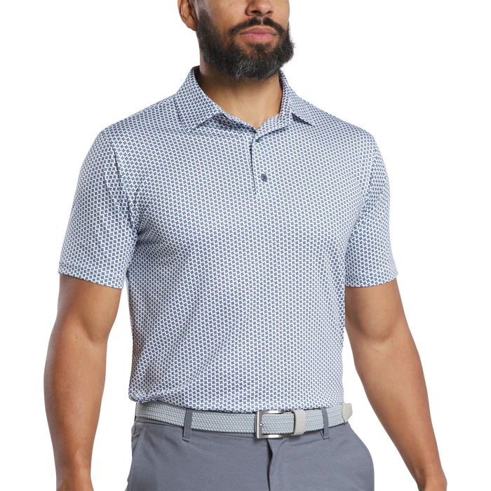 FootJoy Houndstooth Geo Lisle Polo