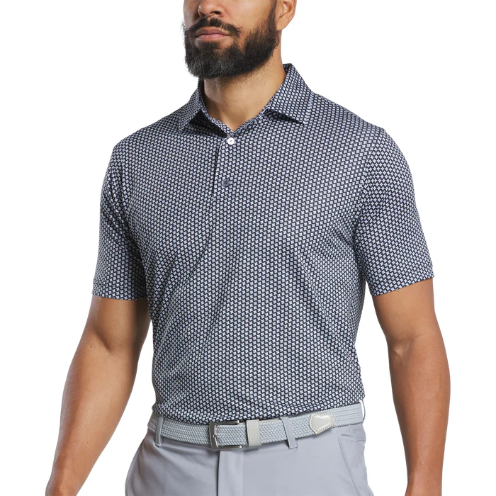 FootJoy Houndstooth Geo Lisle Polo - Image 17