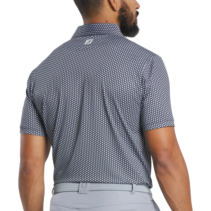 FootJoy Houndstooth Geo Lisle Polo - Image 18