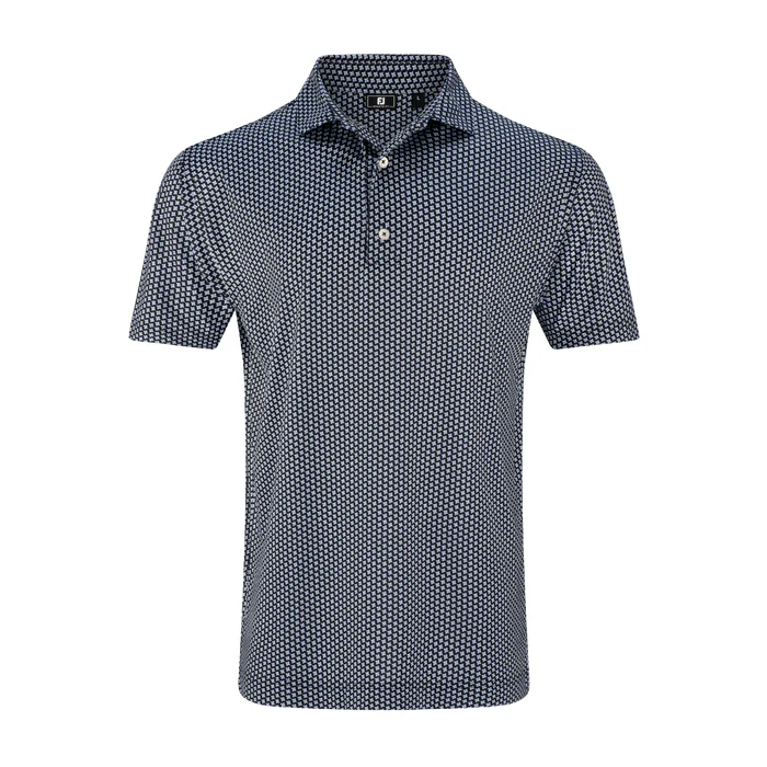 FootJoy Houndstooth Geo Lisle Polo - Image 20
