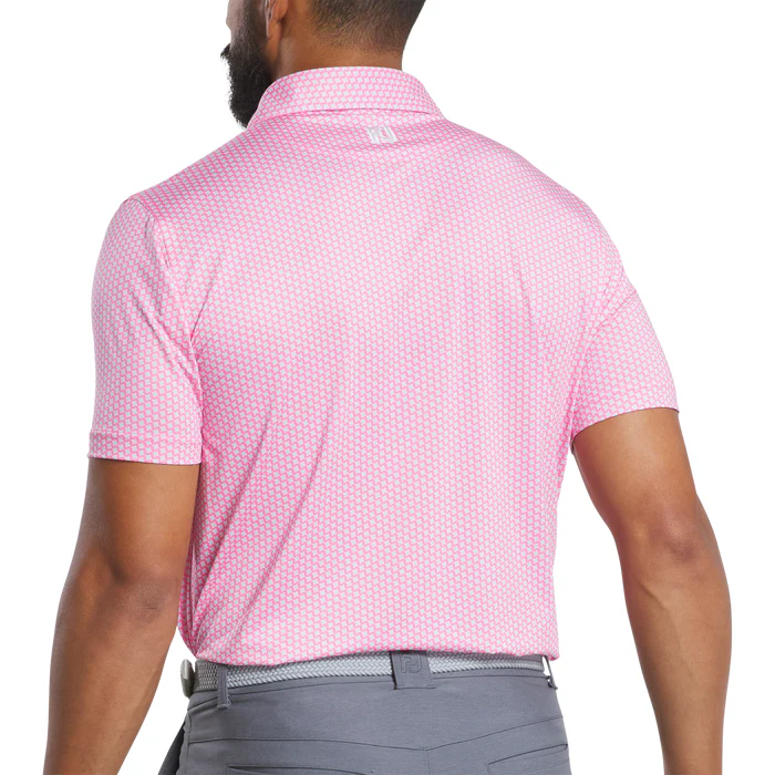 FootJoy Houndstooth Geo Lisle Polo - Image 6