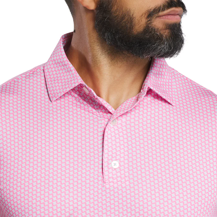FootJoy Houndstooth Geo Lisle Polo - Image 7