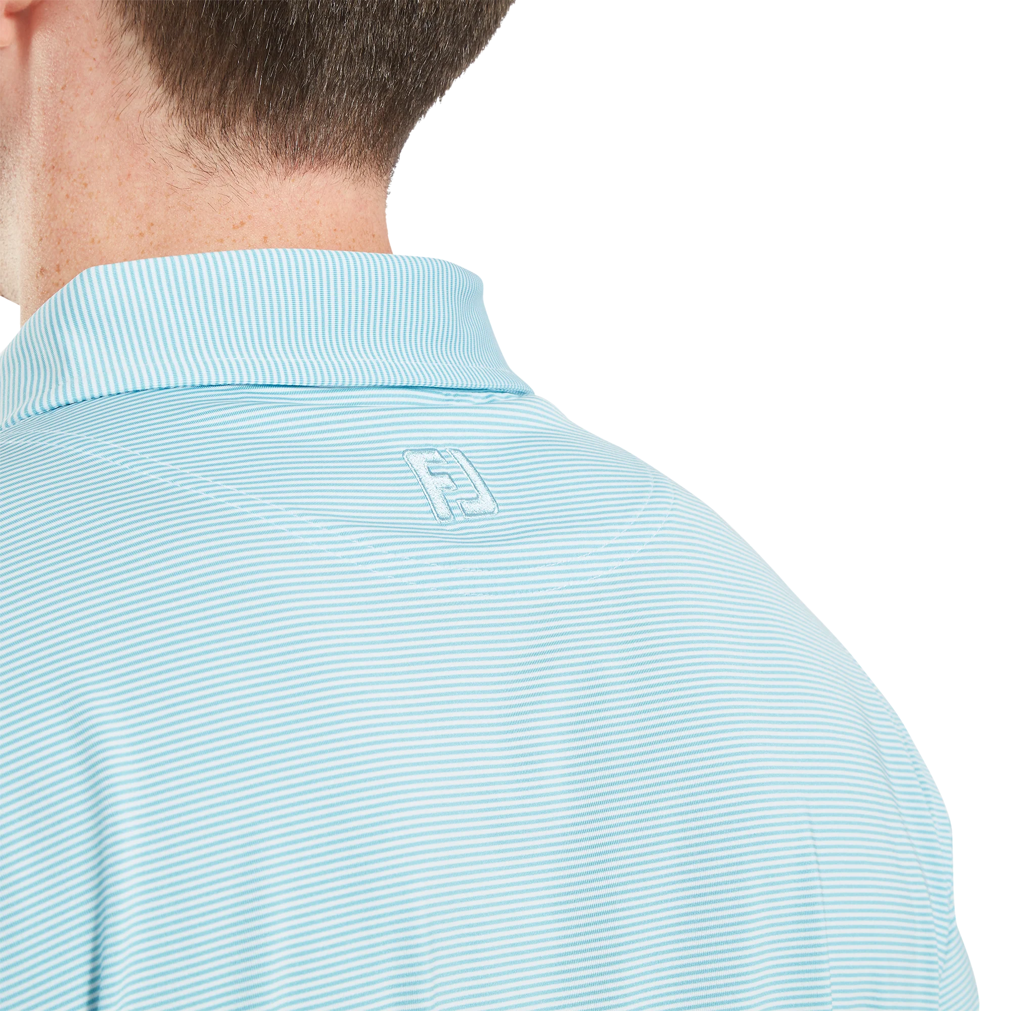 FootJoy Micro Feeder Stripe Lisle Polo - Image 11