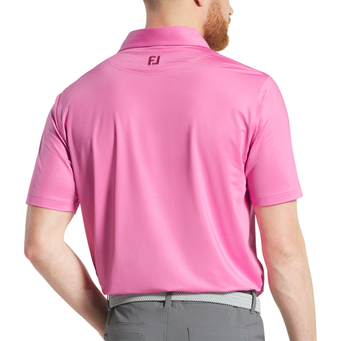 FootJoy Tonal Dot Print Lisle Polo - Image 10