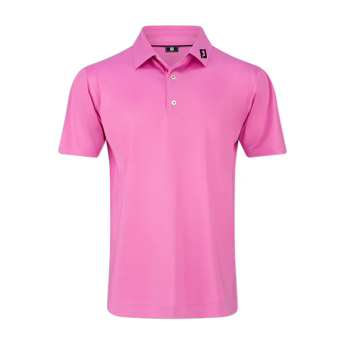 FootJoy Tonal Dot Print Lisle Polo - Image 12