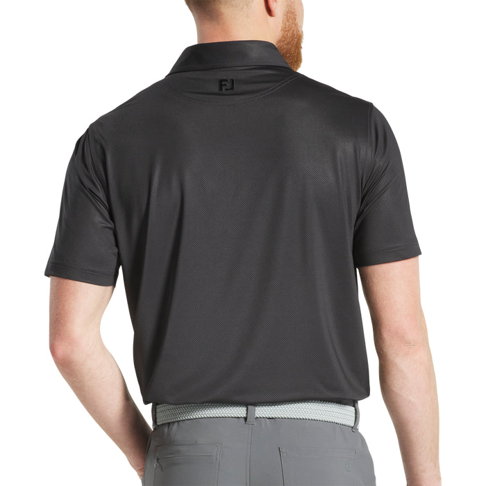 FootJoy Tonal Dot Print Lisle Polo - Image 14