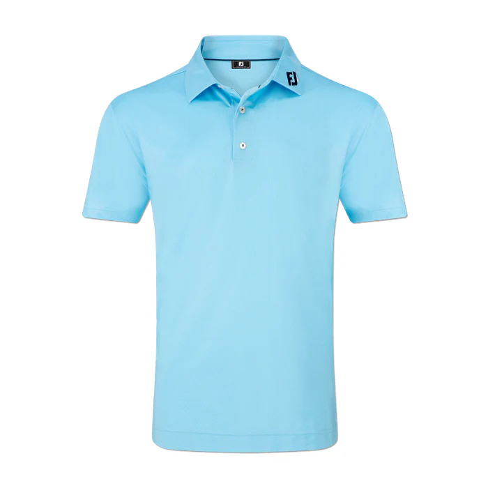 FootJoy Tonal Dot Print Lisle Polo - Image 20