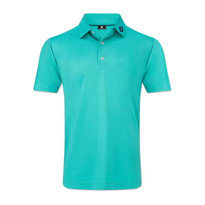 FootJoy Tonal Dot Print Lisle Polo - Image 8