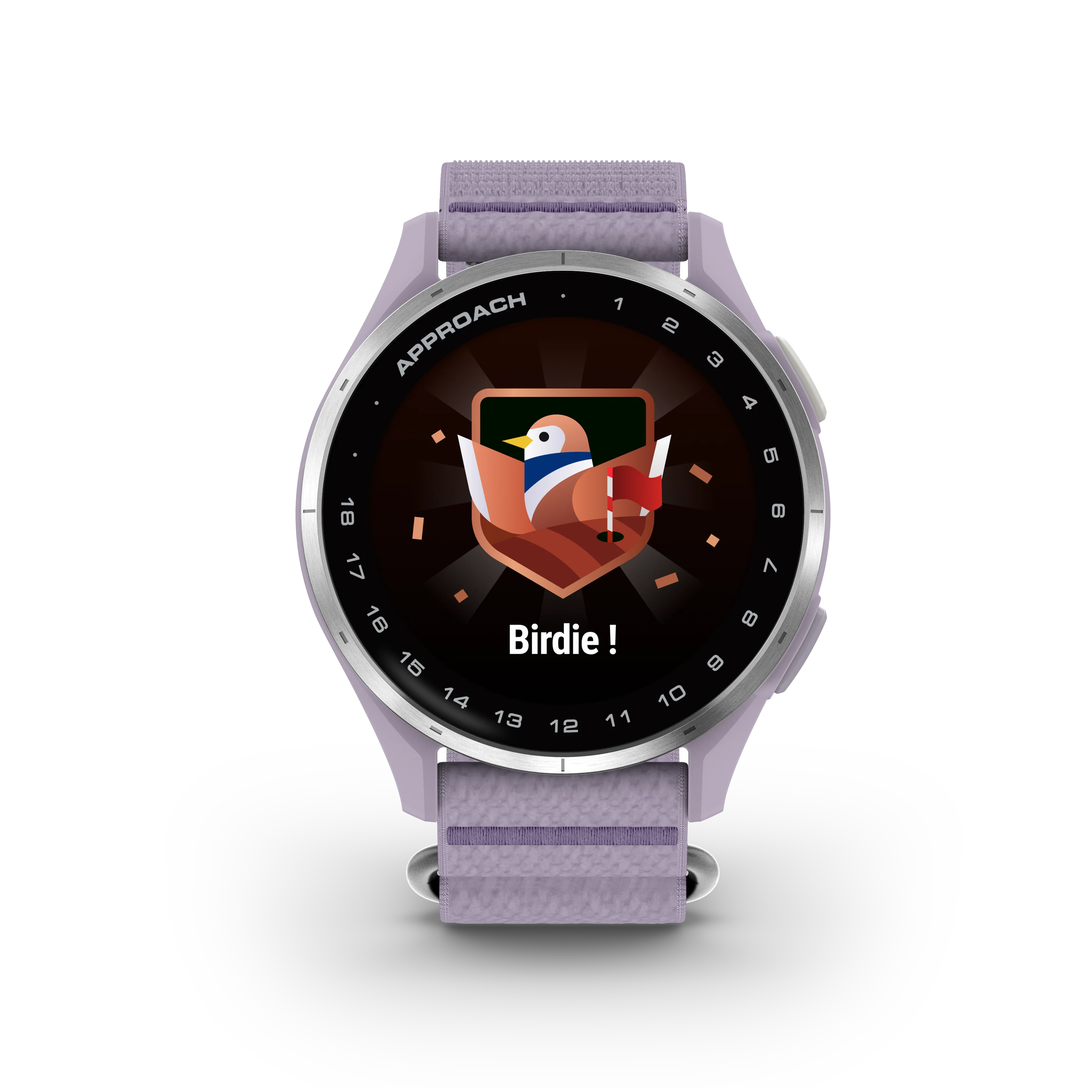 Garmin J1 GPS 43mm Watch - Lilac - Image 2