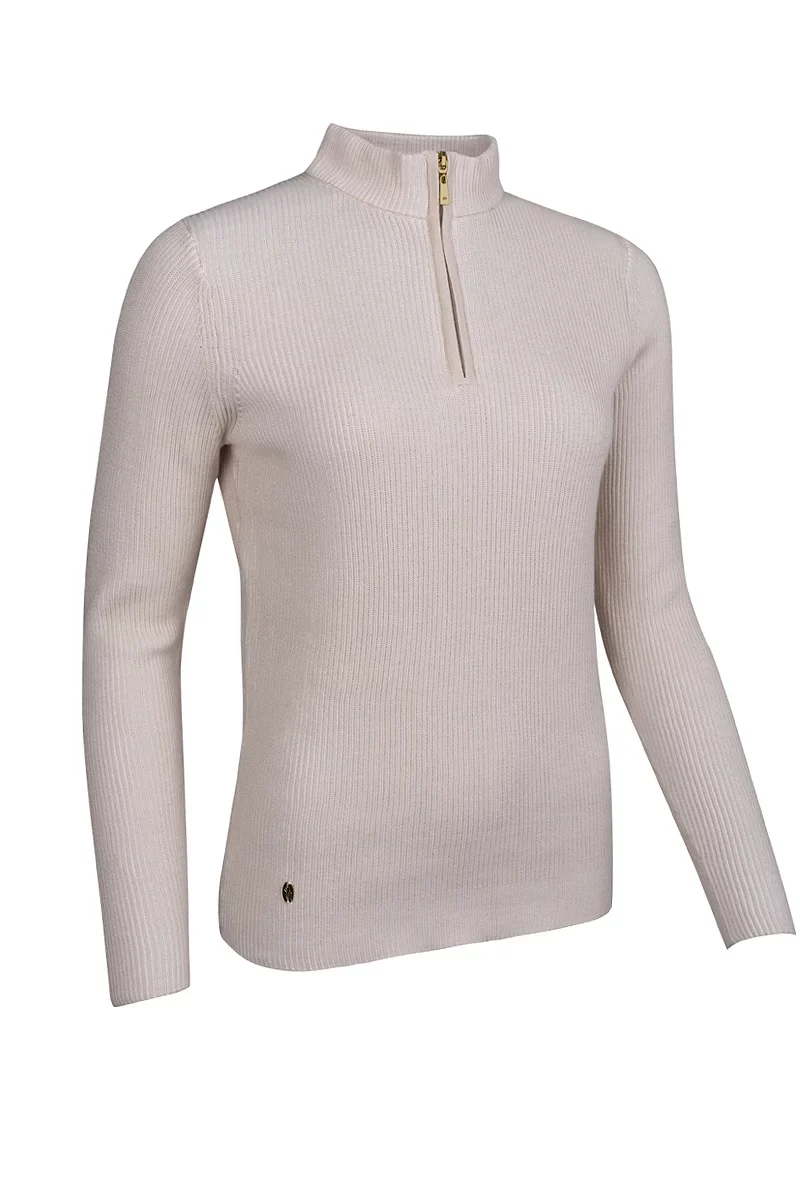 Glenmuir Skye Quarter Zip Ladies Sweater - Image 4