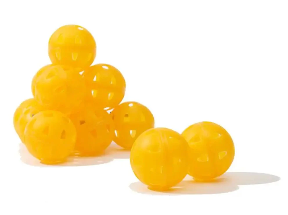 GolfCraft Air Flow Orange Practice Balls - 12pk - Image 2