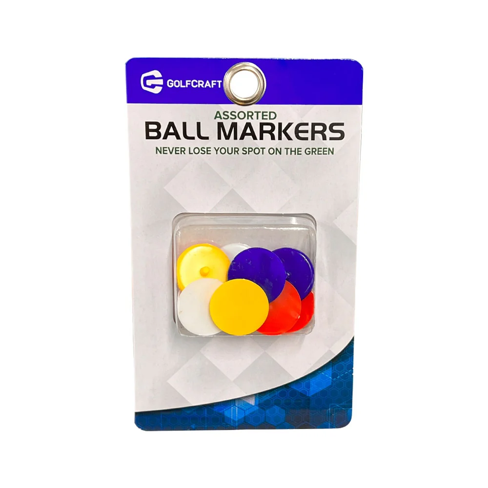 GolfCraft Ball Markers - 12pk
