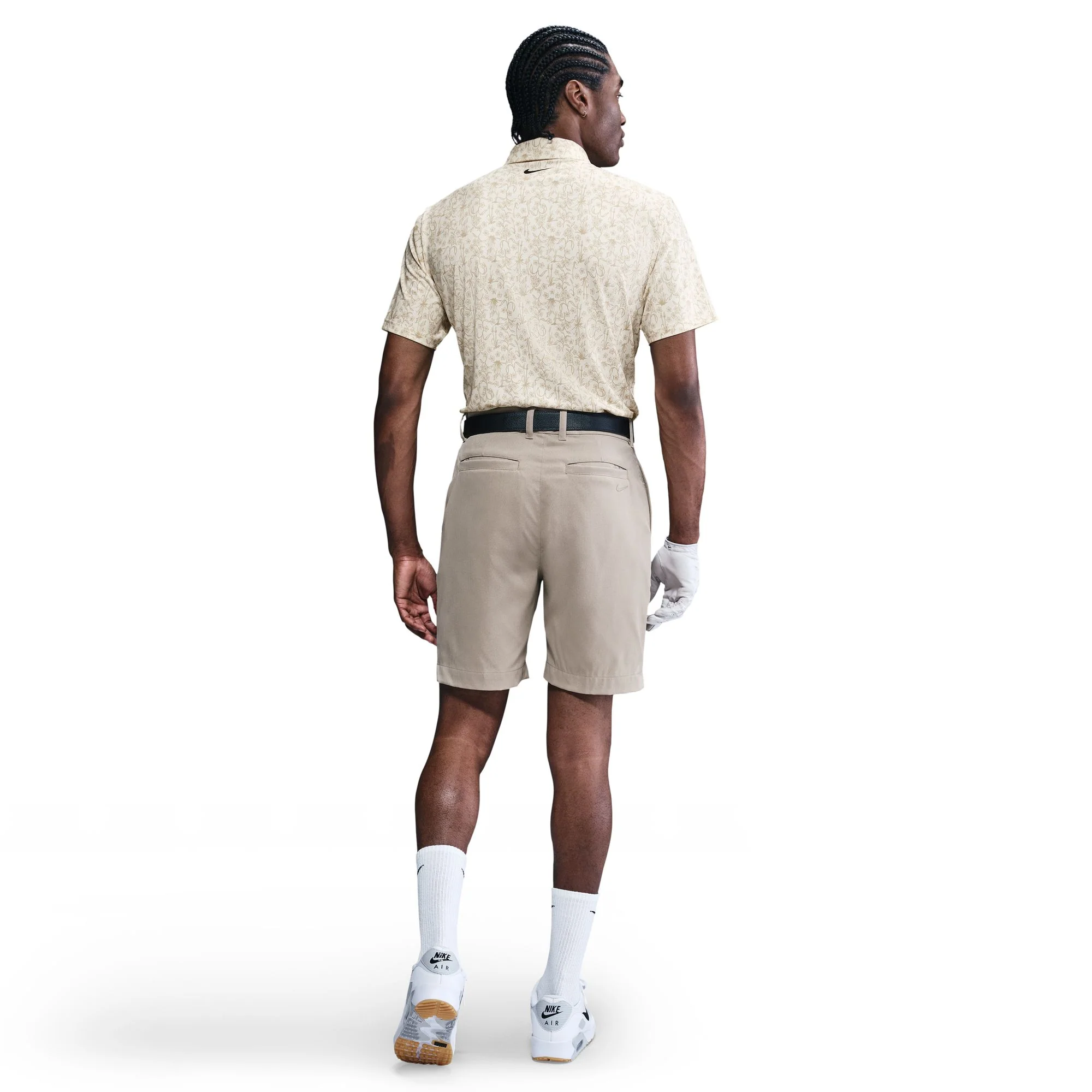 Nike Dri Fit Tour POA Print Polo - Image 2