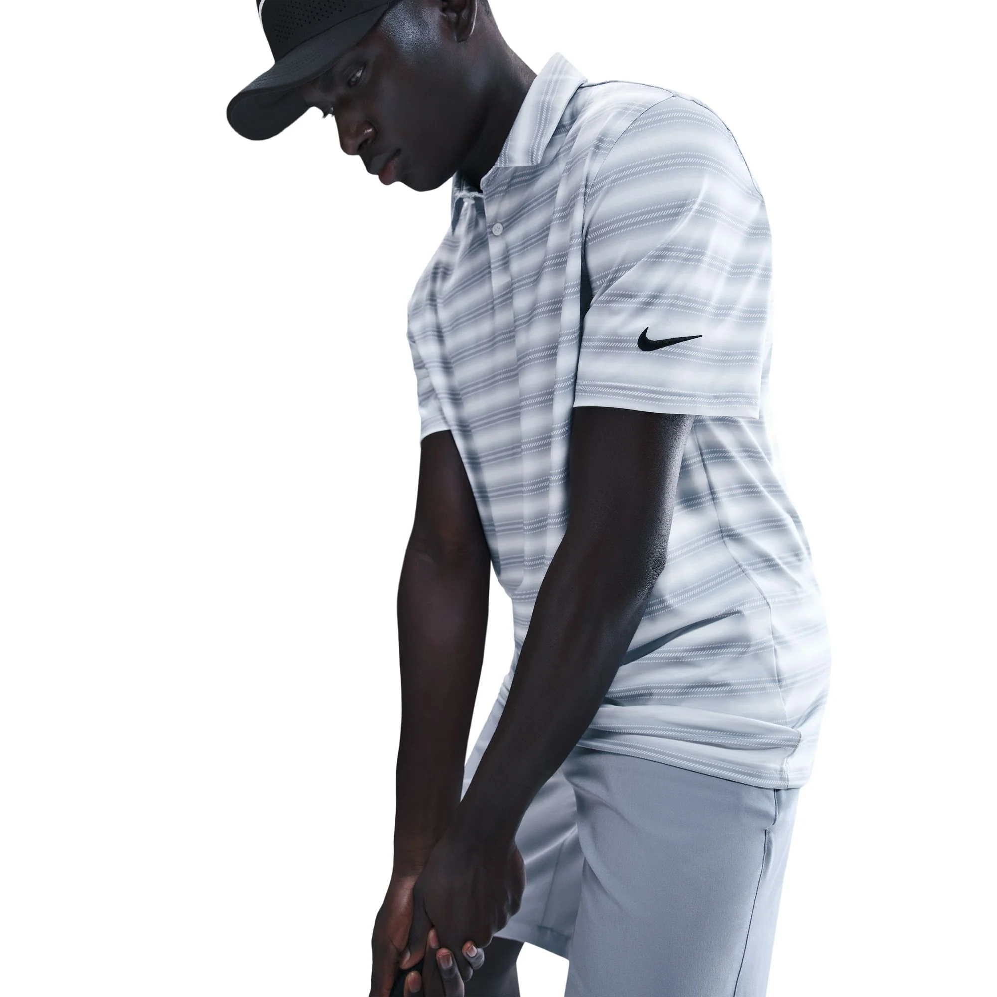 Nike Dri-Fit Velocity Stripe Polo - Image 5