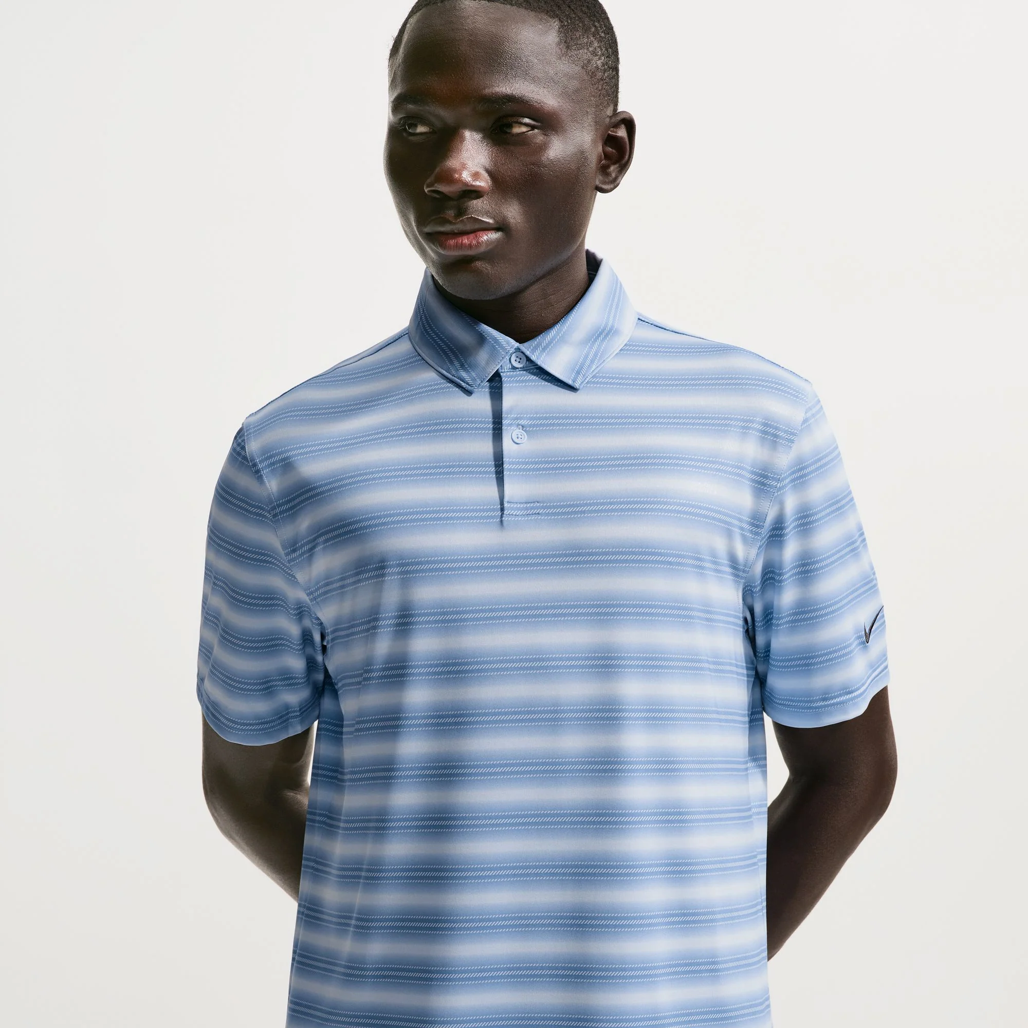 Nike Dri-Fit Velocity Stripe Polo - Image 6