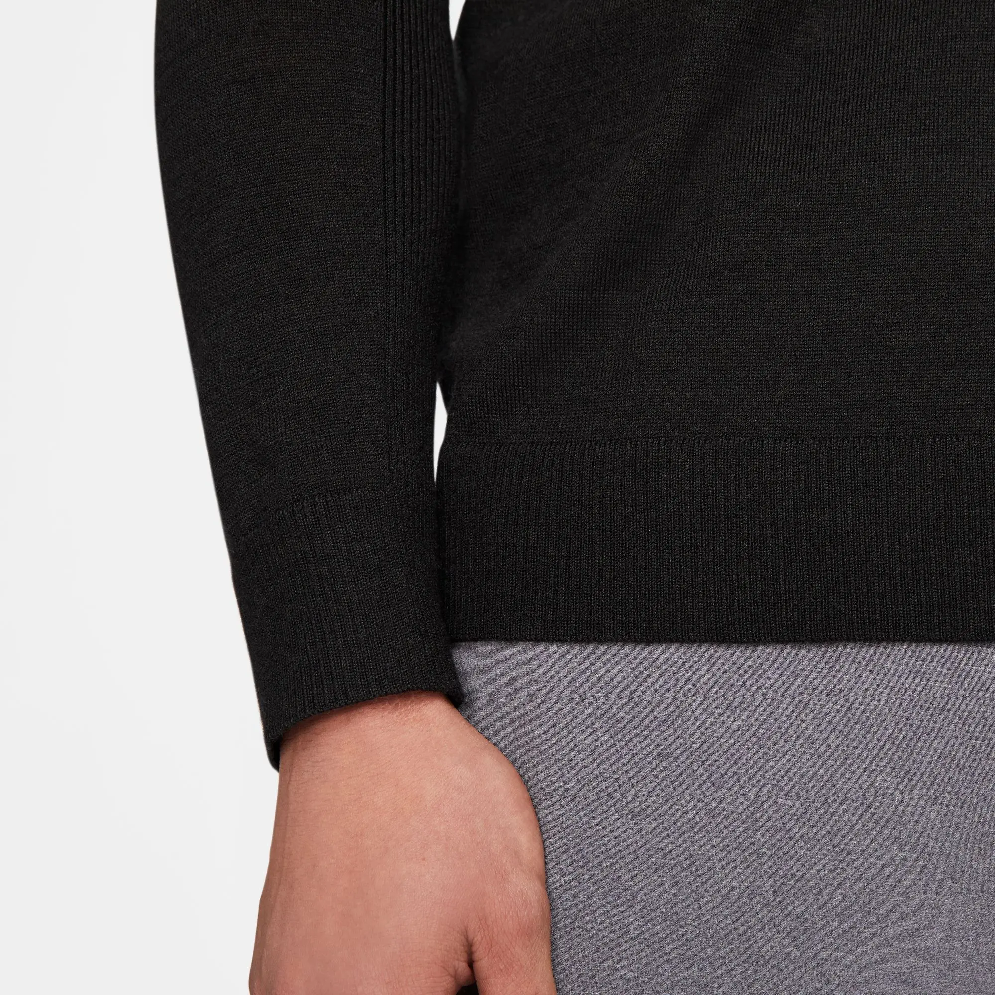 Nike Tiger Woods Sweater Knit Crew Top - Image 11