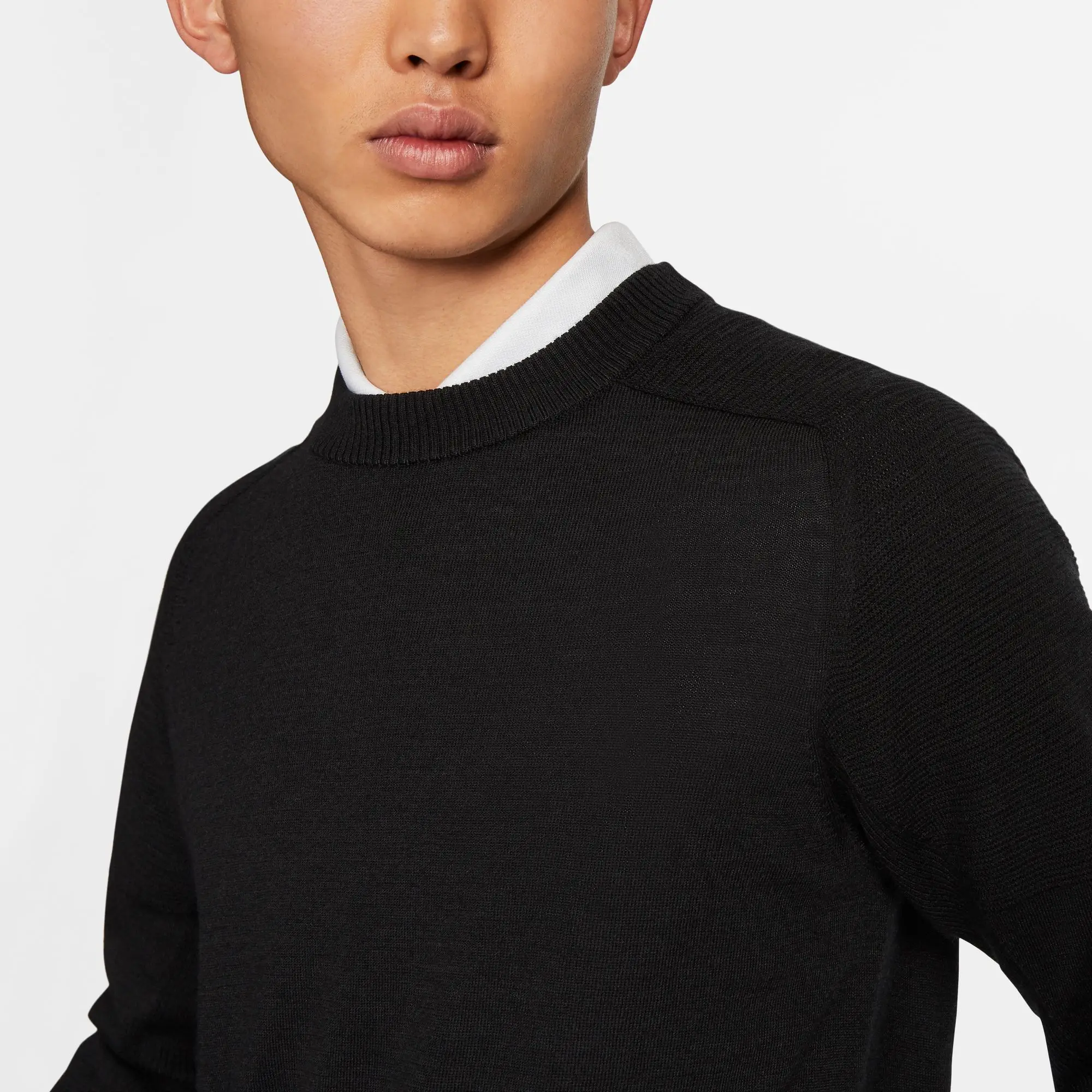 Nike Tiger Woods Sweater Knit Crew Top - Image 12