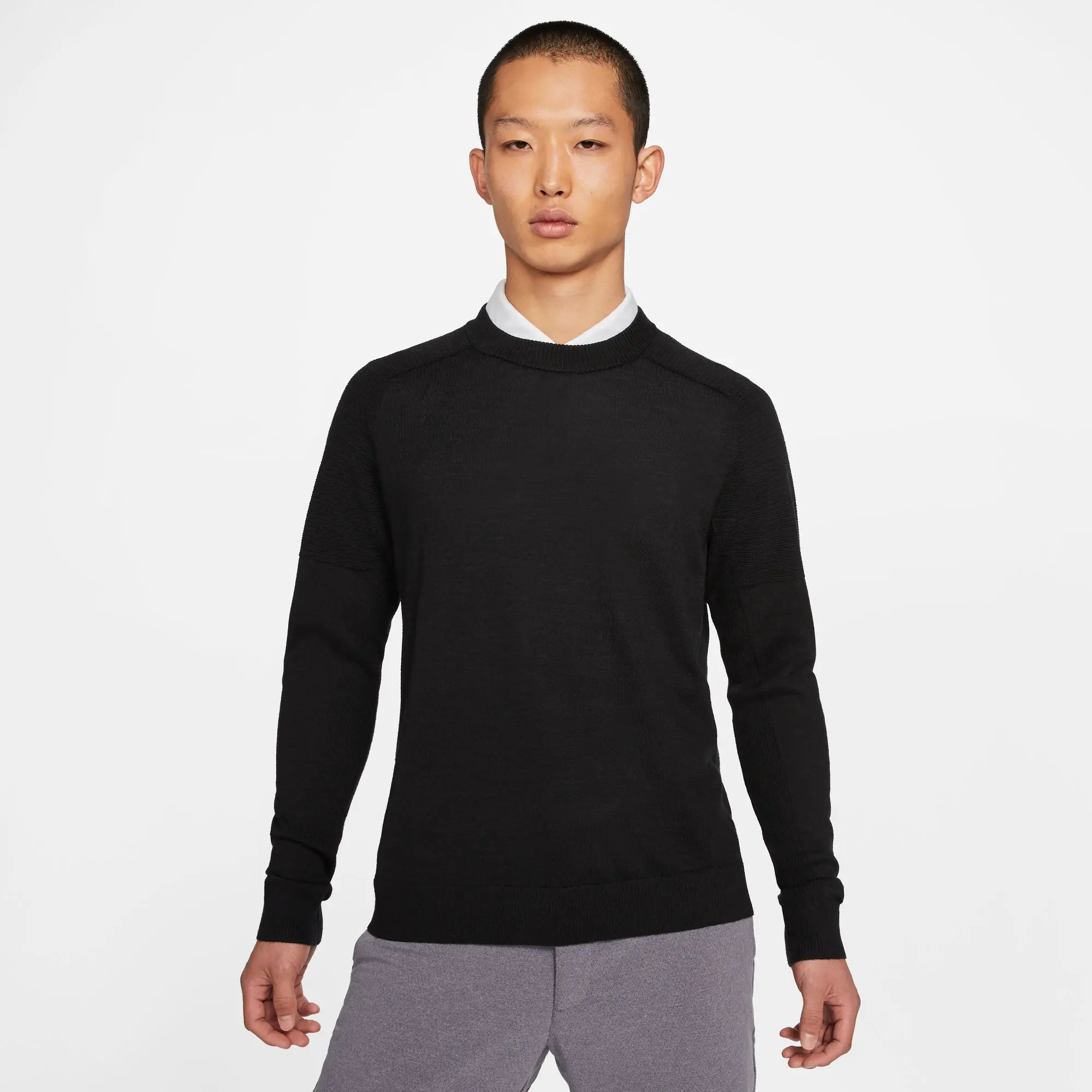Nike Tiger Woods Sweater Knit Crew Top - Image 6
