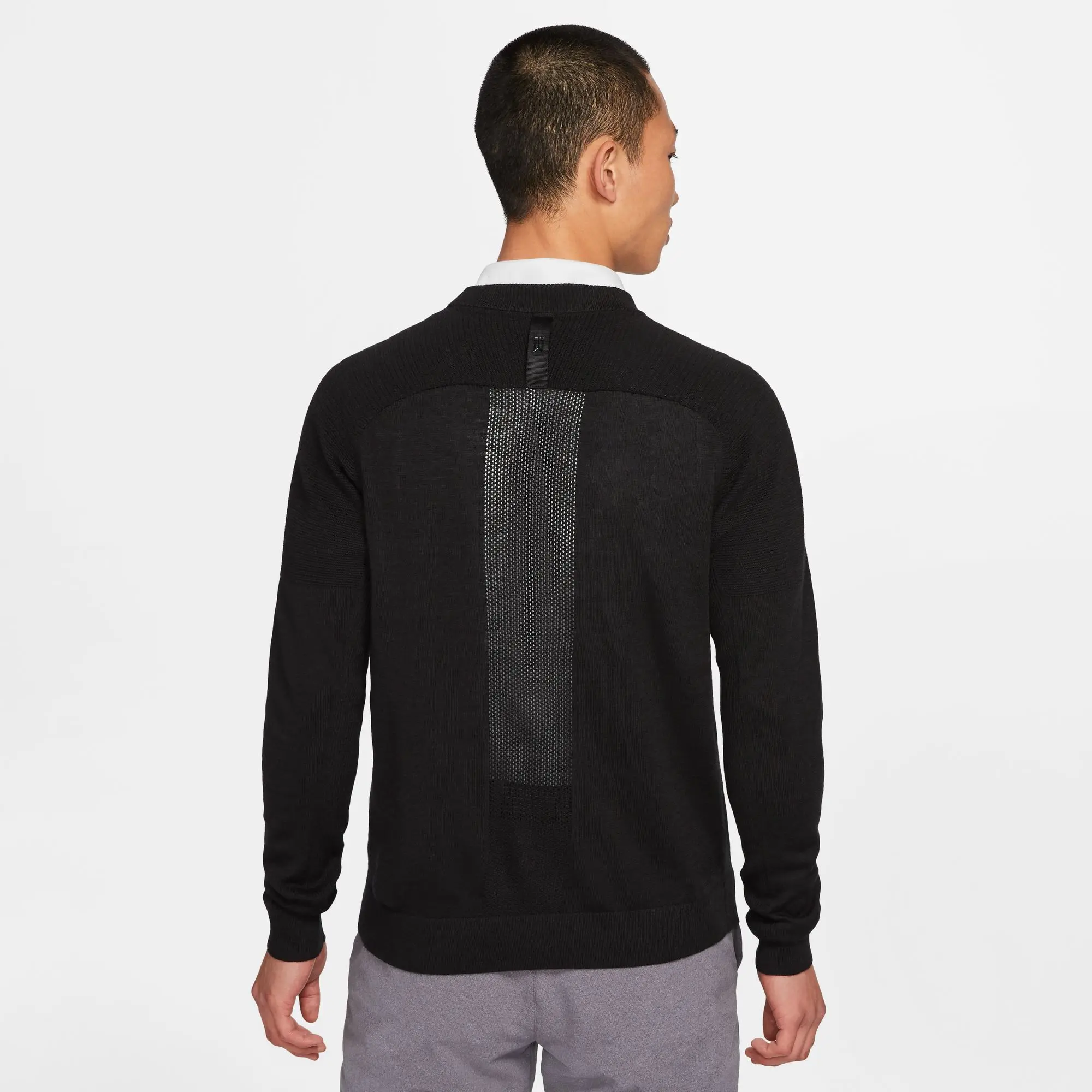 Nike Tiger Woods Sweater Knit Crew Top - Image 7