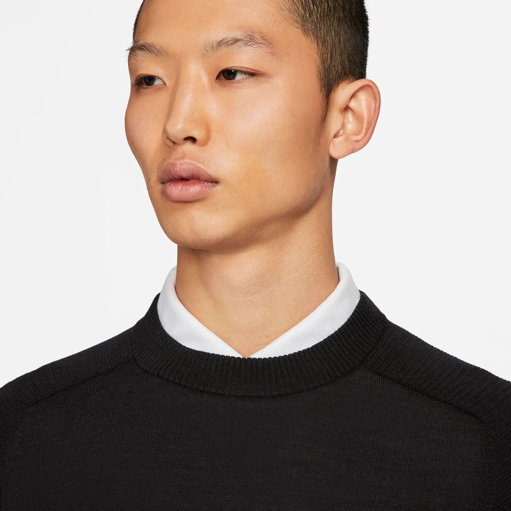 Nike Tiger Woods Sweater Knit Crew Top - Image 8