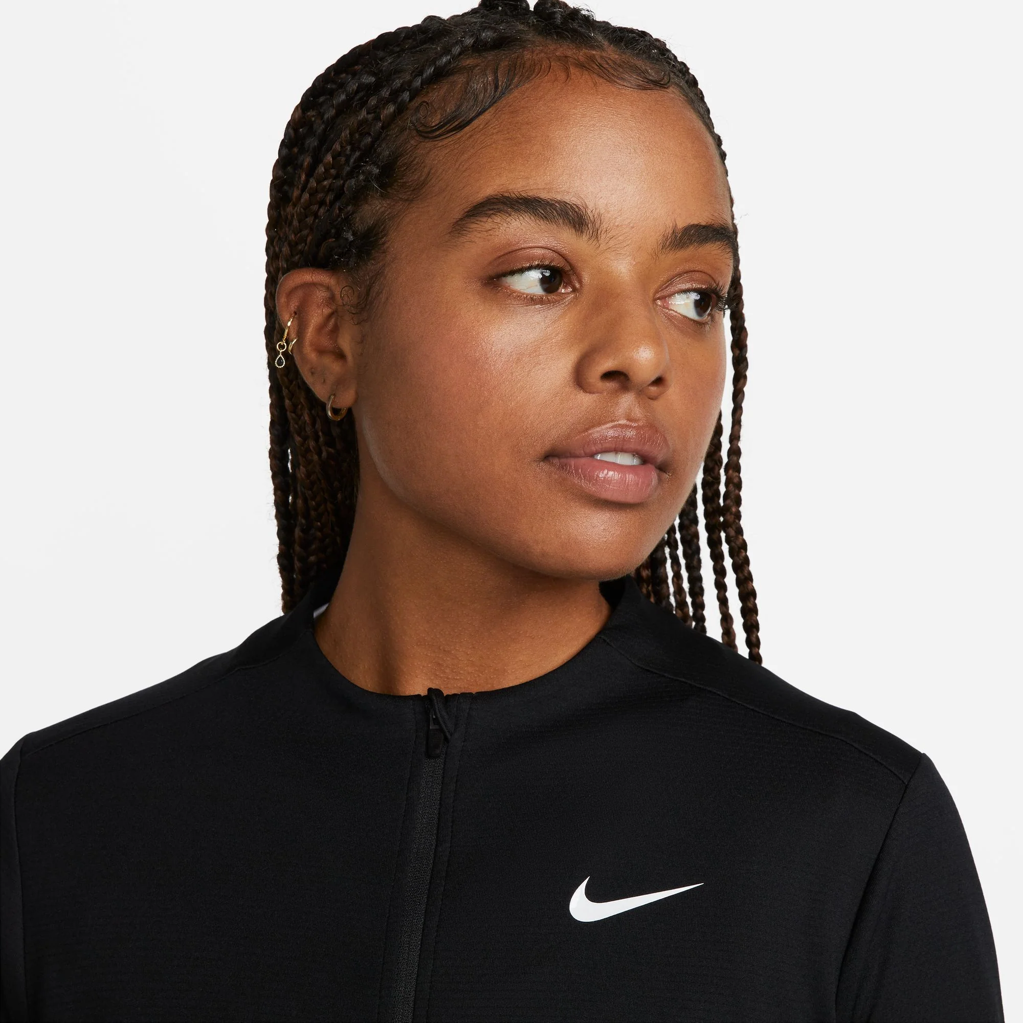Nike Dri-FIT UV Advantage Full Zip Ladies Top - Image 3