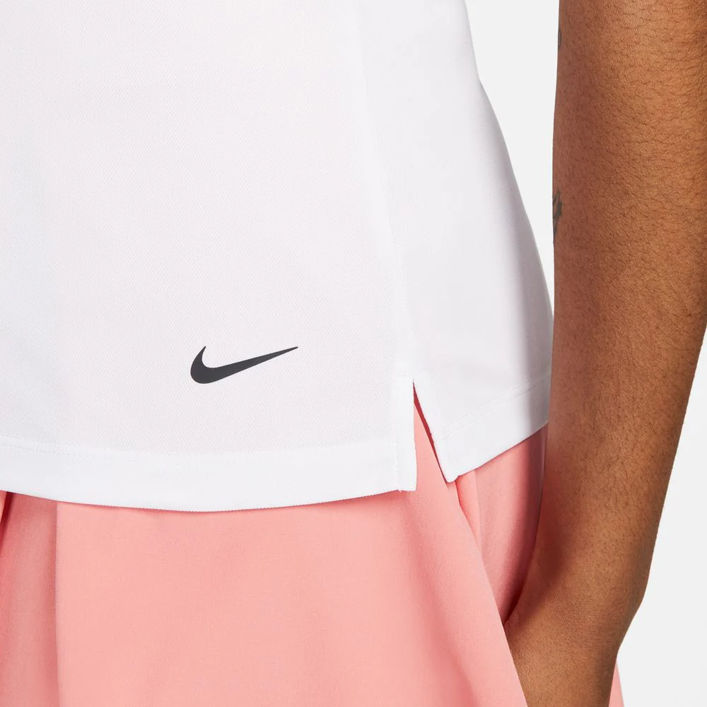 Nike Dri-FIT Victory Solid Sleeveless Ladies Polo - Image 3